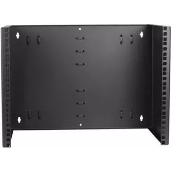 DSIT DS-WMB8-M 8U 19-Zoll feste Wandhalterung Rack-Gehäuse, 300 mm Tiefe, Schwarz