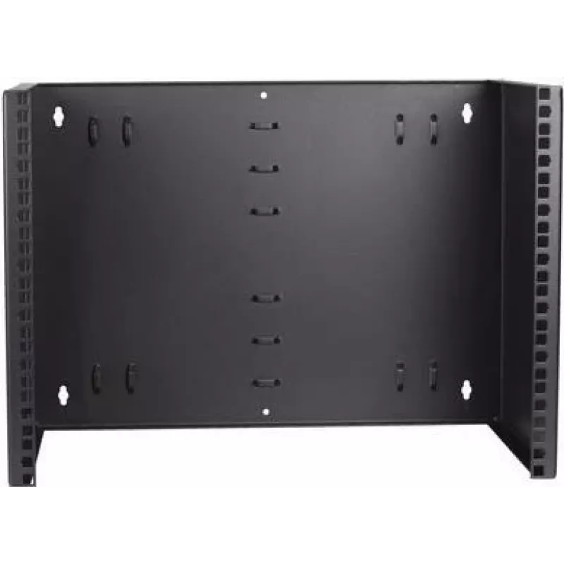 DSIT DS-WMB8-M 8U 19-Zoll feste Wandhalterung Rack-Gehäuse, 300 mm Tiefe, Schwarz