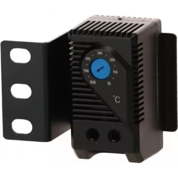 DSIT DS-Therm Bimetall-Thermostat für Lüftersteuerung, 0-60°C, DIN-Schiene, NO-Kontakt