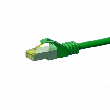 DSIT Cat 7 S/FTP PiMF RJ45 Netzwerkkabel, Grün, 15 m