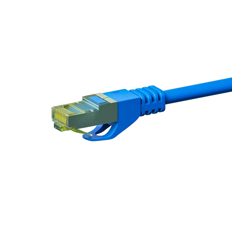 DSIT Cat.7 S/FTP PiMF RJ45 Netzwerkkabel, 20 m, Blau
