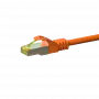 DSIT Cat.7 S/FTP PiMF RJ45 Netzwerk-Patchkabel, 30m, Orange