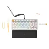 Glorious GMMK Pro mechanische Tastatur, 75% Pre-Built, ISO UK Layout, Weiß