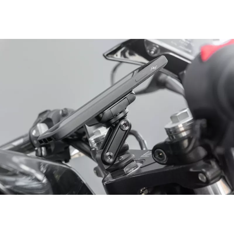 Peak Design Motorrad-Lenkkopf-Halterung, SlimLink Zubehör, Schwarz (M-MM-AA-BK-1)