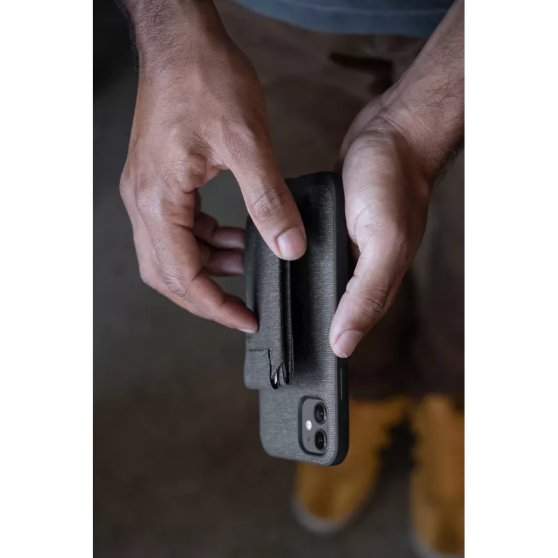 Peak Design Mobile Wallet SlimLink Magnetischer Kartenhalter mit Standfuß für MagSafe, Adobe Red