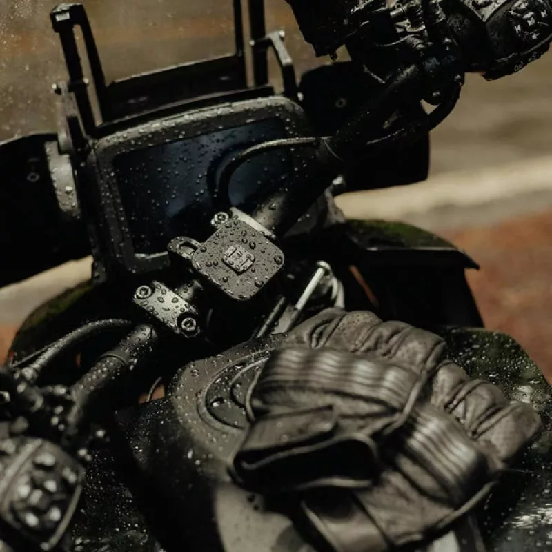 Peak Design Mobile Motorrad-Lenkerhalterung V2 mit Ladefunktion (M-MM-AJ-BK-1)
