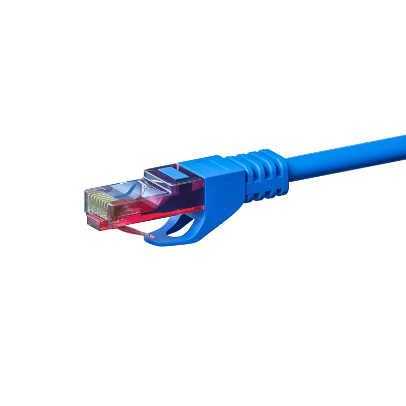 DSIT CAT6 Ethernet-Patchkabel 7,5 m Blau U/UTP 100% Kupfer RJ45