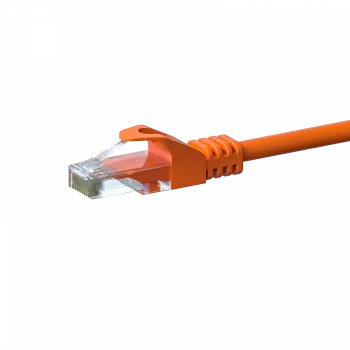DSIT DC-C66-002 CAT6 U/UTP Netzwerkkabel, 0,25 m, Orange, CCA