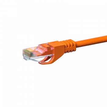 DSIT CAT 6 U/UTP Netzwerk-Patchkabel, 10 m, Orange, CCA, RJ45, 1 Gbps