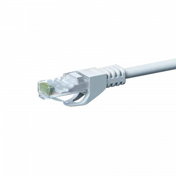 DSIT CAT 5e U/UTP Netzwerk-Patchkabel, 1 m, Weiß, CCA, RJ45