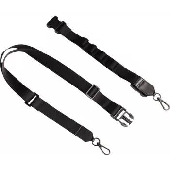 OtterBox 2-in-1 Crossbody-Gurt mit Lanyard-Befestigung - Schwarz