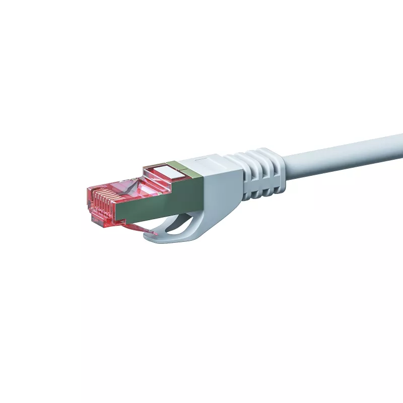 DSIT CAT 6 Netzwerkkabel LSOH - S/FTP - 50 m - Weiß (DC-S62-500)