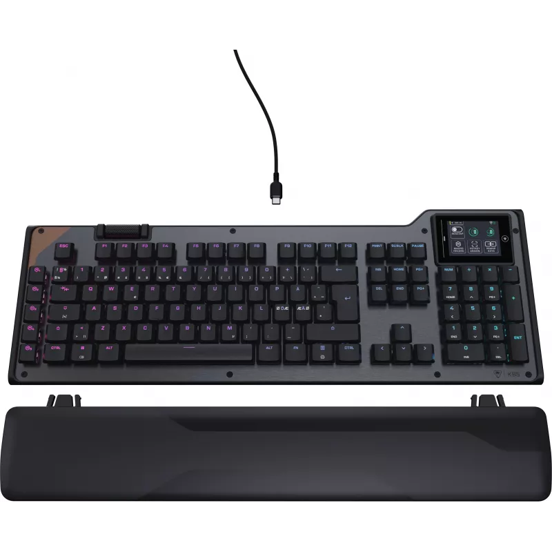 Tastatur Turtle Beach Command KB5, nordisches Layout, schwarz (TBK-1005-02-NO)