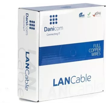 DSIT DANICOM CAT5E UTP 100m PVC Fca Netzwerkkabel