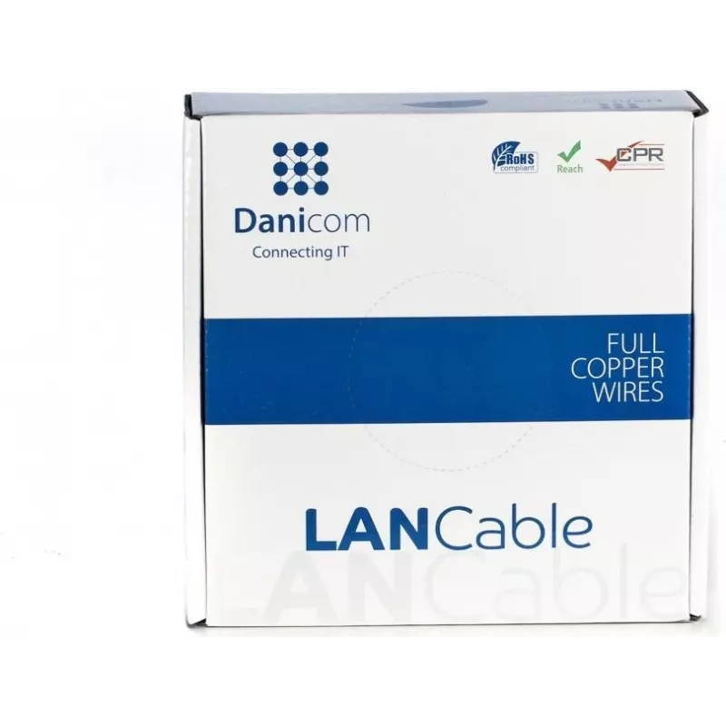 DSIT DANICOM CAT5E UTP 100m PVC Fca Netzwerkkabel