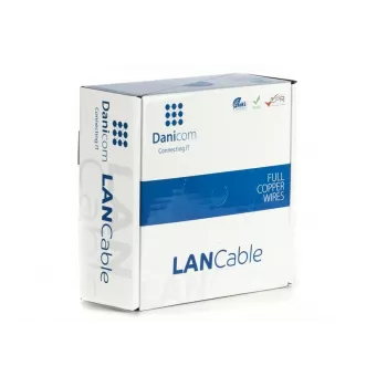 DSIT DANICOM CAT5E FTP 100m Flexibles Netzwerkkabel PVC (Fca) - DC-FTP5E-100-FCA
