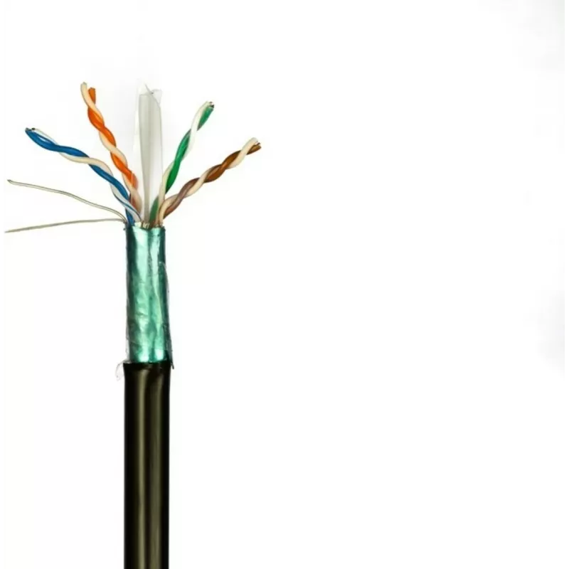 DSIT DANICOM CAT6 FTP 50m Outdoor Solid Core PE Kabel (Fca) - DC-OUT-FTP6-50S-FCA