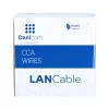 DSIT CAT5e U/UTP Flexibles Netzwerkkabel 100 m Grau CCA 26/7 AWG