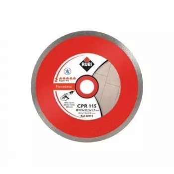 RUBI DIAL DIAM. CPR 115 SUPERPRO Diamanttrennscheibe mit durchgehendem Rand für Porzellan und Stein