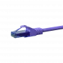 DSIT CAT6a Netzwerkkabel 100% Kupfer - U/UTP - 0,15 m - Violett (DC-U6A8-001)