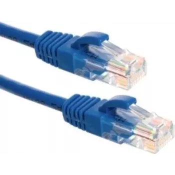 DSIT DC-U6A4-500 UTP Cat6a Netzwerkkabel, 100% Kupfer, 50 m, Blau