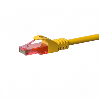 DSIT CAT6 Netzwerkkabel U/UTP 0,15 m Gelb 100% Kupfer (DC-67-001)