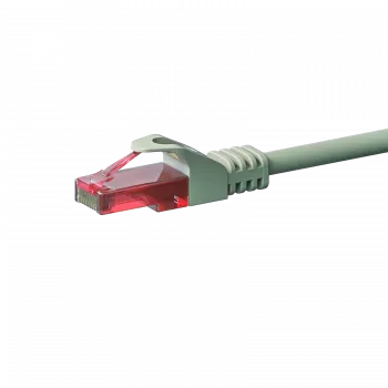 DSIT CAT6 U/UTP Ethernet-Patchkabel, 0,15 m, Grau, 100% Kupfer, RJ45