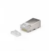 DSIT FTP RJ45 CAT6 Netzwerkstecker für flexible Kabel - 10 Stück