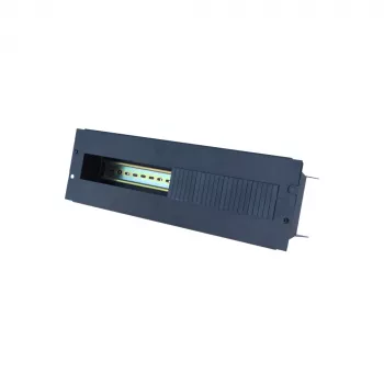 DSIT 3U DIN-Schienen-Gehäuse-Abdeckplatten, 4er-Pack, Grau