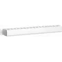 DSIT 19 inch 1U horizontales Kabelmanagement-Panel mit Abdeckung, Weiß (DS-1902-W)