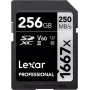 Lexar Professional 256GB SDXC UHS-II U3 V60 Speicherkarte 1667x