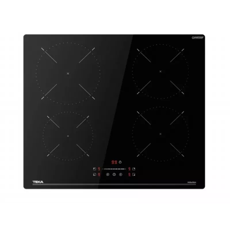 TEKA IBC 64110 SSM BK Induktionskochfeld, 4 Zonen, Touch Control MultiSlider, 7,2 kW, Schwarz