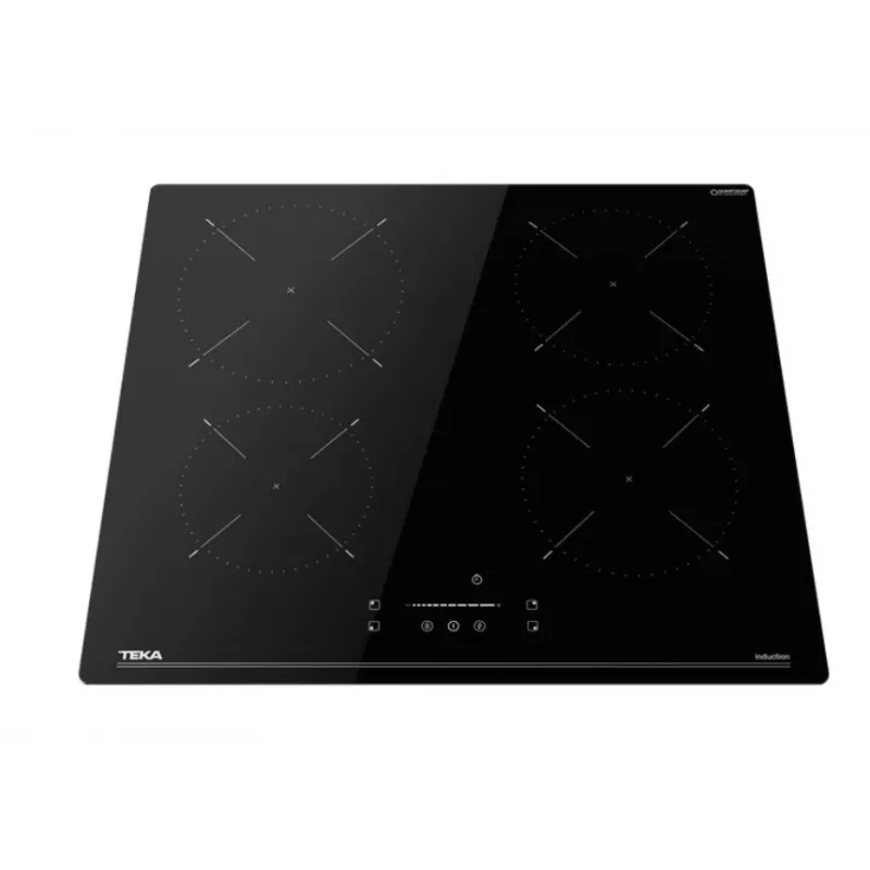 TEKA IBC 64110 SSM BK Induktionskochfeld, 4 Zonen, Touch Control MultiSlider, 7,2 kW, Schwarz