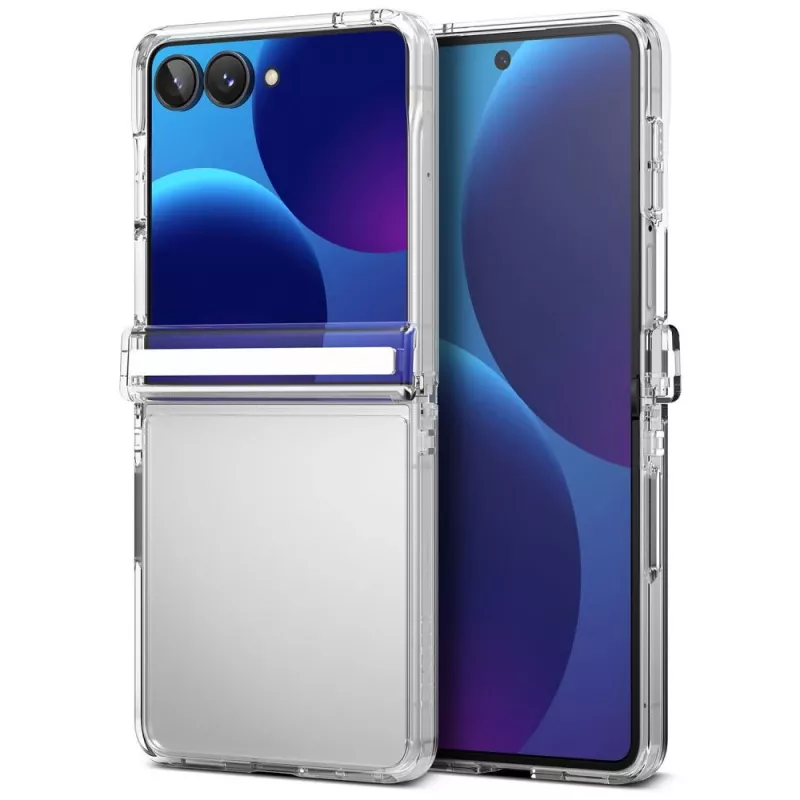 Ringke Fusion Flap Galaxy Z Flip 8 Klarsicht-Hülle mit Scharnierschutz