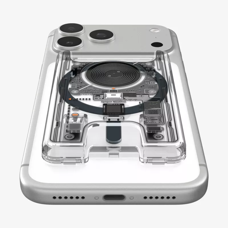 SPIGEN Ultra Hybrid Wallet MagSafe Magnetischer Kartenhalter NEO One - Schwarz