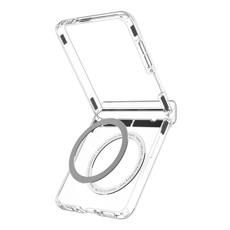 SPIGEN Ultra Hybrid Pro MagSafe Galaxy Z Flip8 Klar/Weiß