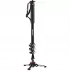 Manfrotto MVMXPROA4 XPRO Monopod+ Aluminium 4-Section Video Monopod mit FluidTech Basis, Schwarz