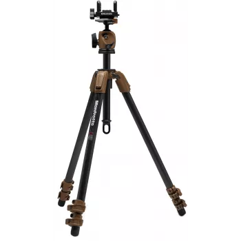 Manfrotto Alpha S.H.O.T. Carbon-Stativ-Kit mit Kugelkopf (MK-R04-SD)