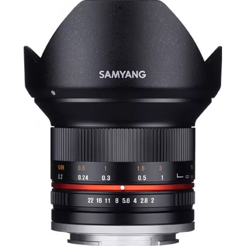 Samyang 12mm f/2.0 NCS CS Objektiv für Fujifilm (F1220510101)