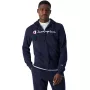 Champion Herren Kapuzenjacke mit durchgehendem Reißverschluss 220255 BS501, Marineblau, M