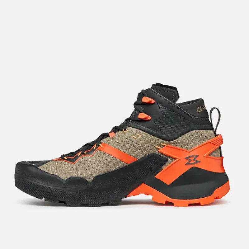 Garmont 9.81 Onyx Mid GTX Approach Schuhe - Raven Black/Pale Beige - EU 45