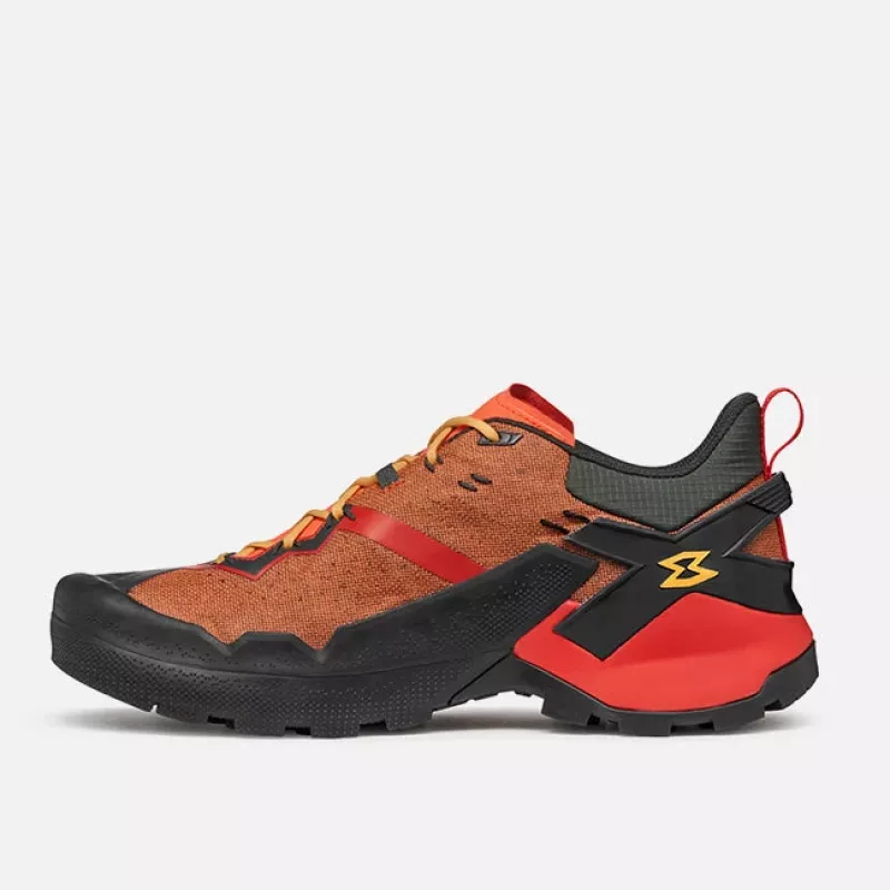 Garmont 9.81 Onyx GTX Herren-Wanderschuhe - Raven Black/Firecracker Orange - EU 44.5
