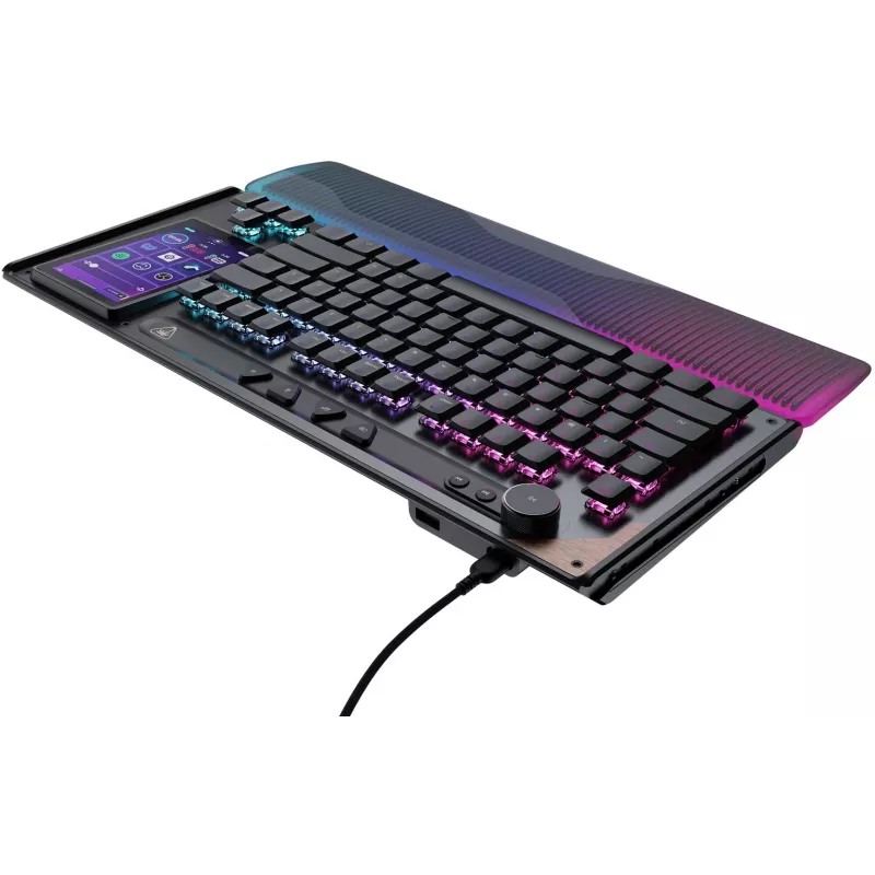 Tastatur Turtle Beach Command KB7 TKL, Nordisches Layout, schwarz (TBK-2004-02-NO)