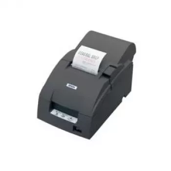 Epson TM-U220A Zweifarbiger Nadeldrucker für Belege, seriell, automatischer Schneidevorrichtung, dunkelgrau