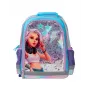 KIDS Wow Holo holografischer Schulrucksack 14L A4 Mädchen schillernd