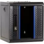 DSIT 6U 10 inch Wandmontage-Servergehäuse mit Glastür, 312x310x352 mm, Schwarz (DS10-3306)