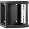 DSIT 6U 10 inch Wandmontage-Servergehäuse mit Glastür, 312x310x352 mm, Schwarz (DS10-3306)