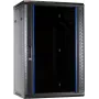 DSIT 18U Wandmontage-Serverschrank mit Glastür 600x450x900 mm (DS6418)
