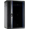 DSIT 18U Wandmontage-Serverschrank mit Glastür 600x450x900 mm (DS6418)