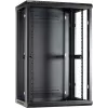 DSIT 18U Wandmontage-Serverschrank mit Glastür 600x450x900 mm (DS6418)